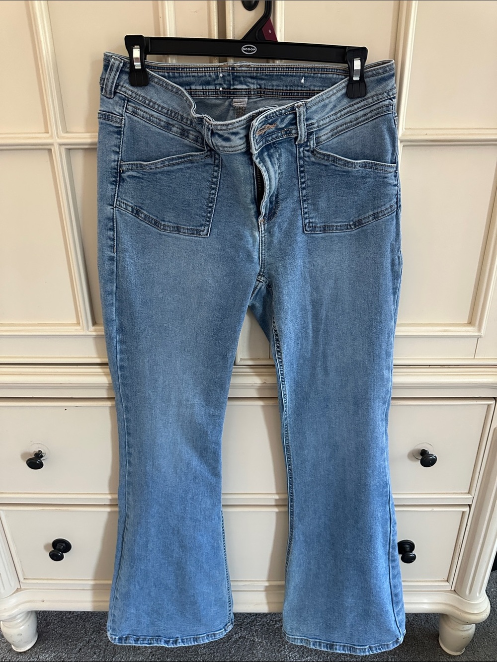 Light Blue Women's Flare Jeans